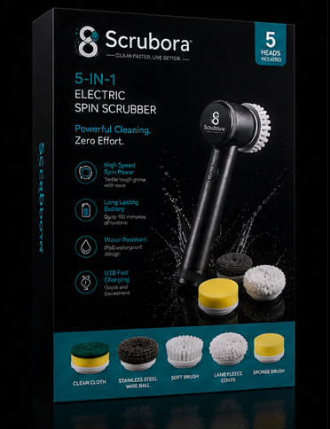 Scrubora Electric Spin Brush