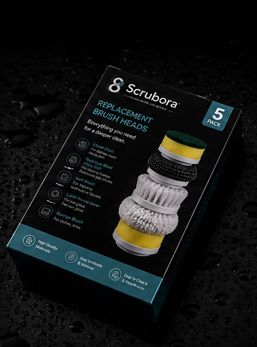 Scrubora Replacement Brush Heads
