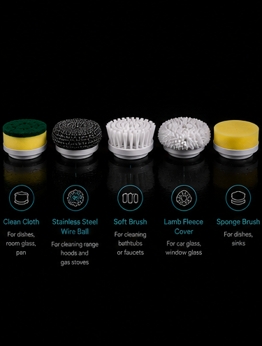 Scrubora Replacement Brush Heads